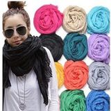 Winter Lady Popular Fashion Polyester Scarf Customized