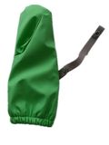 Green Solid PU Rain Mitten for Baby/Child