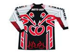 Mens Motoboy Painting Print Riding Jersey motorcycle Offroad Suit for Touring Mbl-09012t