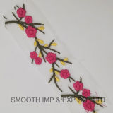 Wholesale Fashion 3D Floral Textile Trimming Multicolor Embrodiery Lace Fabric