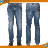 Factory Wholesale Men Fashion Denim Cotton Jeans for 2016