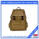 Retro School Knapsack Canvas Backpack Outdoor Bag