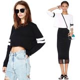 Fashion OEM Crop Sweater Top Women (ELTSTJ-732)