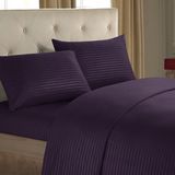 Home Hotel Flat Sheet Fitted Sheet Bedding Set