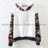 Stylish Women Cotton Polyester Hoodies (ELTHSJ-505)