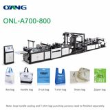 Full Automatic Non Woven Zipper Bag Making Machine (AW-A800)