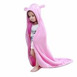 100% Cotton Animal Design Kids Hooded Bath Towels for Baby