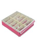 Bra Underware/Sundries Fabric Storage Organizer with Lid Multy Compartment