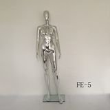 Beautiful Chrome Female Mannequin for Window Display