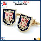 Custom Popular Low Price Flag Cufflinks and Tie Clip Set