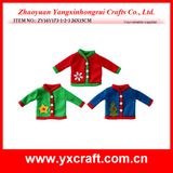 Christmas Decoration (ZY16Y173-1-2-3 26X15CM) Christmas Wine Suit Wine Decoration