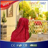 Cozy Electric Throw Blanket with Certificate Approval for US Market