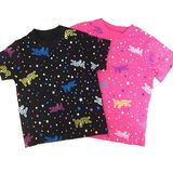 100% Cotton Full Printing High Quality Short Sleeeve Children T Shirt