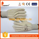 Ddsafety 2017 Cotton Blue Nitrile Glove Knitted Wrist Safety Gloves