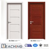 Excellent Red Sandal Wood Grain Melamine Wood+MDF Door