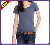 Fashion Sexy Cotton Print T-Shirt for Women (W249)