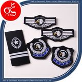 Wholesale Custom Eagle Woven Patch Iron on Clothing Uniform