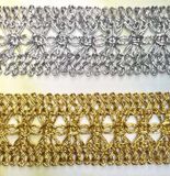 Fashion High Quality Shiny Lace Ribbon for Decoration