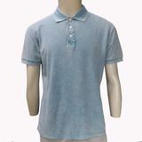 200GSM Ring Spun Pigment/Garment Dyed Blank Polo Shirt Cotton