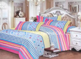 Microfiber Plain Dyed Best Bed Sheet Set Bedding Set
