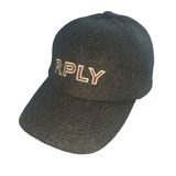 Embroidery Black Colour Wool Cap Custom