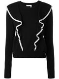 Hottest Womem's Black White Fashion Sweatshirt