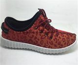 China Lady Sport Casual Shoes Canvas Upper