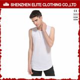 Wholesale Cheap Plain White Fashion Gym Singlets (ELTVI-8)