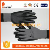 Ddsafety 2017 Grey Nylon with Black Nitrile Glove