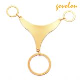Fashion Golden Alloy Accessory for Garment