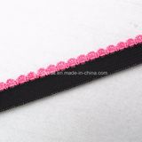 10mm Yarn Pre-Dyed Double Color Picot Edge Elastic Knit String