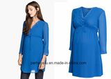 Loose and Soft Ladies Chiffon Maternity Blouse