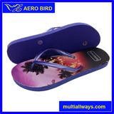 Four Color Fashion Hot Sale Slipper with Beautiful Printing