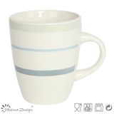 Simple Handpainted Circel Ceramic Dinner Mug