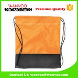 2016 Popular 210d Polyester Sport School Outdoor Drawstring Backpack for Basketball