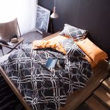 Printed Cotton Bedroom Set Bed Sheets Luxury