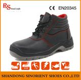 Middle Cut Industrial Safety Shoes Genuine Leather Safety Boots Price