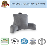 Twill Navy Bedrest Reading Arm Pillow Back Support Bed Rest Pillow