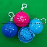 Promotional Gift Disposable Ball Rain Poncho