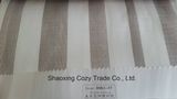 New Popular Project Stripe Organza Voile Sheer Curtain Fabric 008257