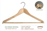 Recyclable Bamboo Eco material Clothes Hangers