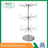 Countertop Revolving Display Stand - 3 Tier Rotating Jewelry Metal Stand