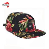 Hawaiian Print 5 Panel Camp Caps