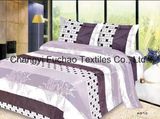 Poly-Cotton Bed Sheet Bedding Set for Hotel Use Queen Size