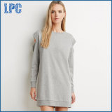 Leisure Long Sleeve Cotton Women Shirt Dress