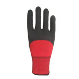 Hot Sell Latex Foam Palm Coated Gloves Printed with Logo