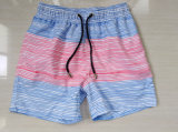 Boy's Stock Promotion Beach Shorts Narrow Stripe Walking Shorts