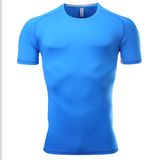 Sport Fashion Men's Short Sleeve Gym Dry Fit Tshirt