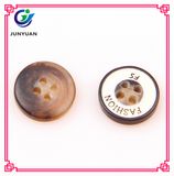 White Color Resin Button Decorative Pattern Suit Button