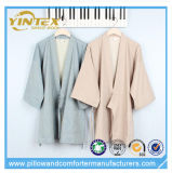 Hot Sell SPA Use Kimono Collar Nightwear Pajama Bathrobe Sets